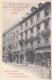 Zurich Switzerland, F.J Koest Monument, Street Car, Bahnhofplatz, Bauer's Hotel, C1900s Vintage Advertisement Card - Tourism Brochures