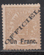 1875-81   Yvert Nº 17 MH. - Dienst