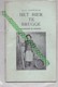 Het Bier Te Brugge, Gesigneerd Boekje Over De Geschiedenis En Folklore, 40 Blz. Heemkundige Kring Sint-Andries 1963 - Publicités