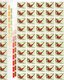 AUSTRALIA, 1979  2c BIRD FULL SHEET OF 100 MNH - Mint Stamps