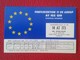 POSTAL TYPE POST CARD QSL RADIOAFICIONADOS RADIO AMATEUR CONFEDERATION 11 DX GROUP EUROPEAN DIVISIONS EUROPE FLAG VER FO - Otros & Sin Clasificación