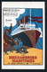 1920'S POSTER ADVERT PC -- MESSAGERIES MARITIMES -- 10 500 FRANCS EN 1ERE CLASSE ! (+ AMERICAN TOURIST ?) - Paquebots