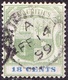 MAURITIUS 1897 QV 18c Green & Ultramarine SG132 Used - Mauritius (...-1967)