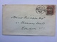 GB Victoria Cover 1866 Manchester Duplex To London Tied With 1d Red - Storia Postale