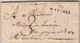 Lettre De Sana Marque Postale 30 MARTRES 28 X 8 Mm Haute Garonne 24/10/1820 Taxe Manuscrite Pour Toulouse - 1801-1848: Précurseurs XIX