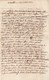 Lettre De Labarthe Marque Postale Rouge VILLEFRANCHE DE LAURAGAIS Haute Garonne 25/7/1822 Taxe Manuscrite à Toulouse - 1801-1848: Précurseurs XIX