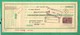 1942 Cheque Lot De 5 Cheques O F M I Levallois Pour Imprimerie Fromentin Louviers Voir 10 Scans Format 28cm X 11,5cm - Schecks  Und Reiseschecks