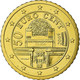 Autriche, 50 Euro Cent, 2009, SPL, Laiton, KM:3141 - Autriche