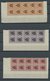 WÜRTTEMBERG 159-70 **, 1922/3, Ziffer In Raute, Je 10x Im Bogenteil, Postfrisch, Pracht - Andere & Zonder Classificatie
