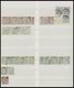WÜRTTEMBERG Aus 44-62 O,BrfStk , 1875-1900, Dublettenpartie Neue Währung Von Ca. 500 Werten, Fundgrube! - Altri & Non Classificati