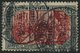 Dt. Reich 81Bb O, 1902, 5 M. Grünschwarz/dunkelkarmin, Gezähnt B, Ohne Wz., Rückseitige Schürfung Sonst Farbfrisch Prach - Other & Unclassified