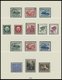 Delcampe - SAMMLUNGEN O, 1933-45, Bis Auf Mi.Nr. 496-98 Und Block 2 Und 3 Komplette Saubere Gestempelte Sammlung Im Lindner Falzlos - Usati