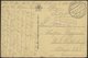 DT. FP IM BALTIKUM 1914/18 K.D.FELDPOSTEXPED. D. 36. RESERVE-DIV. A, 15.9.16, Auf Ansichtskarte (Die Von Rußen Gesprengt - Latvia