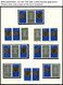 ZUSAMMENDRUCKE **, Postfrische Sammlung Zusammendrucke DDR Von 1960-90 In 4 Alben Mit Guten Mittleren Ausgaben, Dazu Vie - Se-Tenant