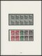 Delcampe - ZUSAMMENDRUCKE A. W 2-K 7 **,*,o , 1951-68, Partie Meist Verschiedener Zusammendrucke Mit Markenheftchen, Heftchenblätte - Used Stamps