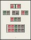 Delcampe - ZUSAMMENDRUCKE A. W 2-K 7 **,*,o , 1951-68, Partie Meist Verschiedener Zusammendrucke Mit Markenheftchen, Heftchenblätte - Usados