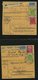 Delcampe - SAMMLUNGEN 1953/4, Interessante Sammlung Von 40 Paketkarten Mit Verschiedenen Posthorn-Frankaturen, Dabei Auch Einzelfra - Other & Unclassified