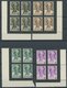 BELGIEN 407-14 VB **, 1935, Tuberkulose In Unteren Eckrandviererblocks, Postfrisch, Pracht, Mi. 88.- - Autres & Non Classés