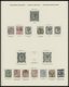 SAMMLUNGEN, LOTS O, Gestempelte Sammlung Großbritannien Von 1840-1950 Auf Schaubekseiten Mit Guten Mittleren Ausgaben, E - Collections