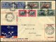 NIEDERLANDE NL,SA BRIEF, 6.12. Und 15.12.1938, KLM-Erstflug AMSTERDAM-PRETORIA-AMSTERDAM Auf Einem Beleg, Prachtbrief, M - Used Stamps