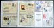 SOWJETUNION 1975-2002, 23 Verschiedene Moderne Flugpostbelege, Dabei: Ukrainische Antarktisstationen, Sevastopol-Antarkt - Used Stamps