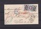 Lettre Tricolore  De SAINT PETERSBOURG RUSSIE  Vers Paris  N°  19 , 20 Et 22 Soit 28 K - Cartas & Documentos