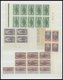 KONGO-BRAZZAVILLE **, 1924-26, Kleine Postfrische Partie , Meist In Bogenteilen, Pracht - Altri & Non Classificati