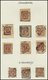 NIEDERLÄNDISCH-INDIEN 1896-1899, Saubere Sammlung Viereck-Ortsstempel Auf 187 Briefstücken Von AMBARAWA Bis WLINGI, Selt - Indie Olandesi