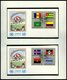 SONSTIGE MOTIVE Brief,** , Flaggen Der Nationen In 5 Unicef-Alben, 1980-86 Und 1988 Je Komplett In Zusammendruck-Bogen,  - Philately And Postal History