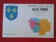 POSTAL TYPE POST CARD QSL RADIOAFICIONADOS RADIO AMATEUR GRUPPO ALFA TANGO ITALIA ILE DE FRANCE ISLA DE FRANCIA MAPA MAP - Otros & Sin Clasificación