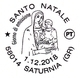 ITALIA - Usato - 2018 - Natale - Pittorico - Madonna Con Gesù Bambino E Santi - Saturnia - B - 2011-20: Usati