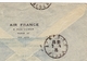 Delcampe - Lettre 2 Avril 1935 Premier Vol Paris Alger Algérie Ajaccio Corse Tunis Tunisie Air France Paris Aviation Type Paix - 1932-39 Paz