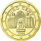 Autriche, 20 Euro Cent, 2006, FDC, Laiton, KM:3086 - Autriche