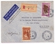 Lettre Recommandée 1938 Antananarivo Tananarive Madagascar Alger Algérie Banque Franco Algérienne - Covers & Documents