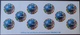 R1615/56 - COUPE DU MONDE DE FOOTBALL / FRANCE 98 - BANDE CARNET N°BC17 TIMBRES NEUFS** AUTOADHESIFS - Other & Unclassified