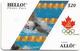 Canada - Hello! - Olympic Games, Swimming, Remote Mem. 20$, 02.1996, Used - Canada