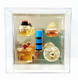 Miniatures De Parfum  COFFRET YVES SAINT LAURENT  5  Miniatures  EDT+ BOITE - Miniatures Femmes (avec Boite)