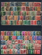 Germany , Empire/3rd Reich ,nice Postmarked Party , 5 Big Stock-cards , Postmarked (as Per Scans) VFU - Used Stamps