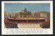 C1908 N.D.L "KRONPRINSESSIN CECILIE" PLACED ACROSS S PIETRO ROME -- COLOURED ADVERT PC FOR ITALY - Steamers