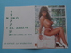 Coiffeur NINO Liège () 1991 (Femme Nude / Naakt / Naked) ( Zie/voir Photo Svp ) ! - Petit Format : 1991-00