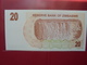 ZIMBABWE 20$ 2007 (BEARER CHEQUE) PEU CIRCULER/NEUF - Zimbabwe