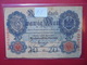 Reichsbanknote :20 MARK 1910 - 20 Mark