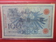 Reichsbanknote :100 MARK 1908 (CACHET ROUGE) - 100 Mark