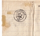 Delcampe - Lettre 1875 Crédit Lyonnais Lyon Abbeville Somme Timbre Cérès 30 Centimes + 10 Centimes - 1871-1875 Cérès