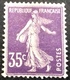 N° 142  NEUF * AVEC  CHARNIÈRE ( LOT:636 ) - 1906-38 Säerin, Untergrund Glatt