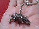 ANTIGUO LLAVERO OLD KEYRING PORTE-CLÉS KEYCHAIN RINOCERONTE RHINO RHINOCEROS RHINOS RHINOCEROSES RINOCERONTES VER FOTOS - Otros & Sin Clasificación