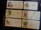 Lot De Carte Miniatures  Bonne Annee-mode Retro Illustrateur A Determiner SIF Ou Molina ??? - Neujahr