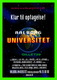 AFFICHE DE CINÉMA - " PRÊT À ENREGISTRER! UNIVERSITÉ D'AALBORG " GO-CARD 1997 No 2583 - - Affiches Sur Carte