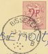 BELGIUM BISSEGEM B (Kortrijk) SC With Dots 1965 Postal Stationery 2 F, PUBLIBEL 2108 VARIETY: Red Dot In Upper Margin!! - Varianten & Curiosa
