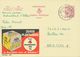 BELGIUM BRUXELLES-BRUSSEL P 5 P 1966 Postal Stationery 2 F PUBLIBEL 2053 VARIETY Red Line Through „I“ From „PLANTAARDIG“ - Errors & Oddities